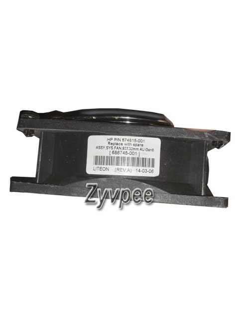 Zyvpee® 92mm AFC0912DF 12V 1.43A 674815-001 686748-001 4U ML310e GEN8 V2 Server Hard case Fan