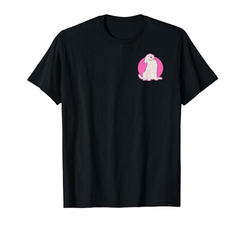 Antisocial Dog Mom groovy divertido perro introvertido mamá 2 lados Camiseta