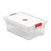 Tatay Caja Botiquín 7L | Caja Almacenaje Plastico con Bandeja de 5 Compartimentos | Tapa con Bisagra Incluida | Asas Ergonómicas | Plástico Reciclado Libre BPA | 25x36x13,5 cm, Blanco