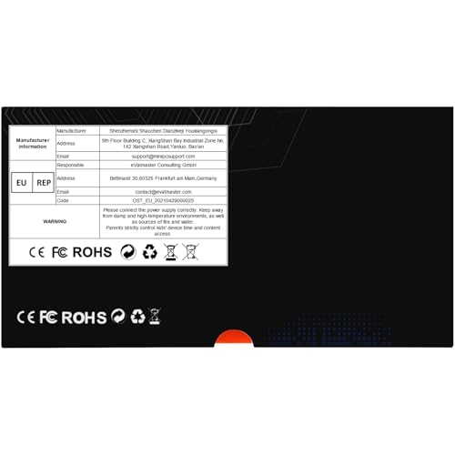 HISTTON Mini PC Windows 11 Pro, Core i9-11900H (8 núcleos 16 threads, até 4,9 GHz) 64GB DDR4 1TB NVM