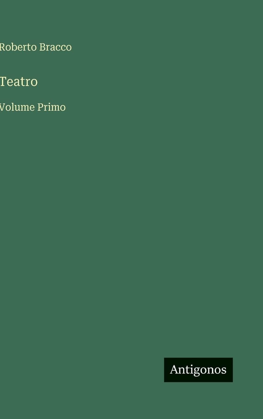 Teatro: Volume Primo