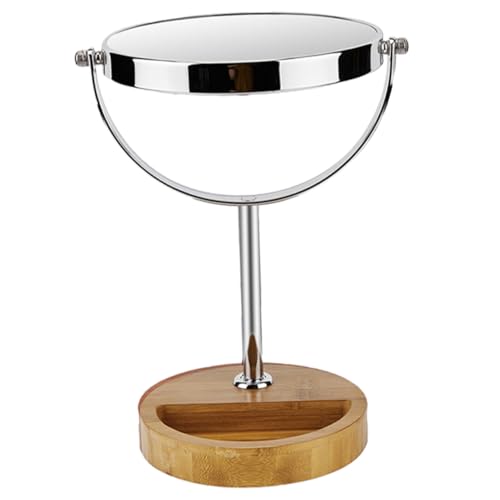 Espejo de maquillaje de doble cara Beavorty para mesa