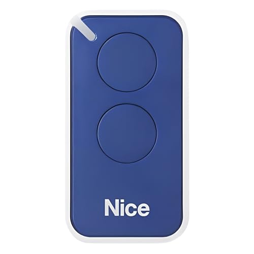 Mando Era Inti - Mando de Garaje de Dos Botones Era Inti. Control Remoto Garaje y Portón - Alta Compatibilidad y Fácil Programación (Azul Marino)
