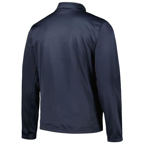 Image of Dunbrooke Men's Royal Buffalo Bills All-Star Tech Quarter-Zip Top
