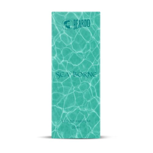 Image of BEARDO Sea Borne Eau De Parfum for Man, 20ml | Long Lasting Fragrance | Perfume For Man | Citrus, Fresh & Aquatic | Gift For Men | Husband | Boyfriend
