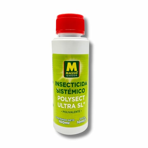 Insecticida Polivalente Sistémico 100 ml Polysect MUY EFICAZ | Contra Pulgones, Cochinillas, Mosca Blanca, Trips y Orugas | Preventivo y Curativo en Huerta, Frutales y Ornamentales | Nexum Market