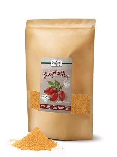 Foto von Biojoy BIO-Hagebuttenpulver (1,5 kg), ganze Hagebutte schonend gemahlen (Rosa Canina)
