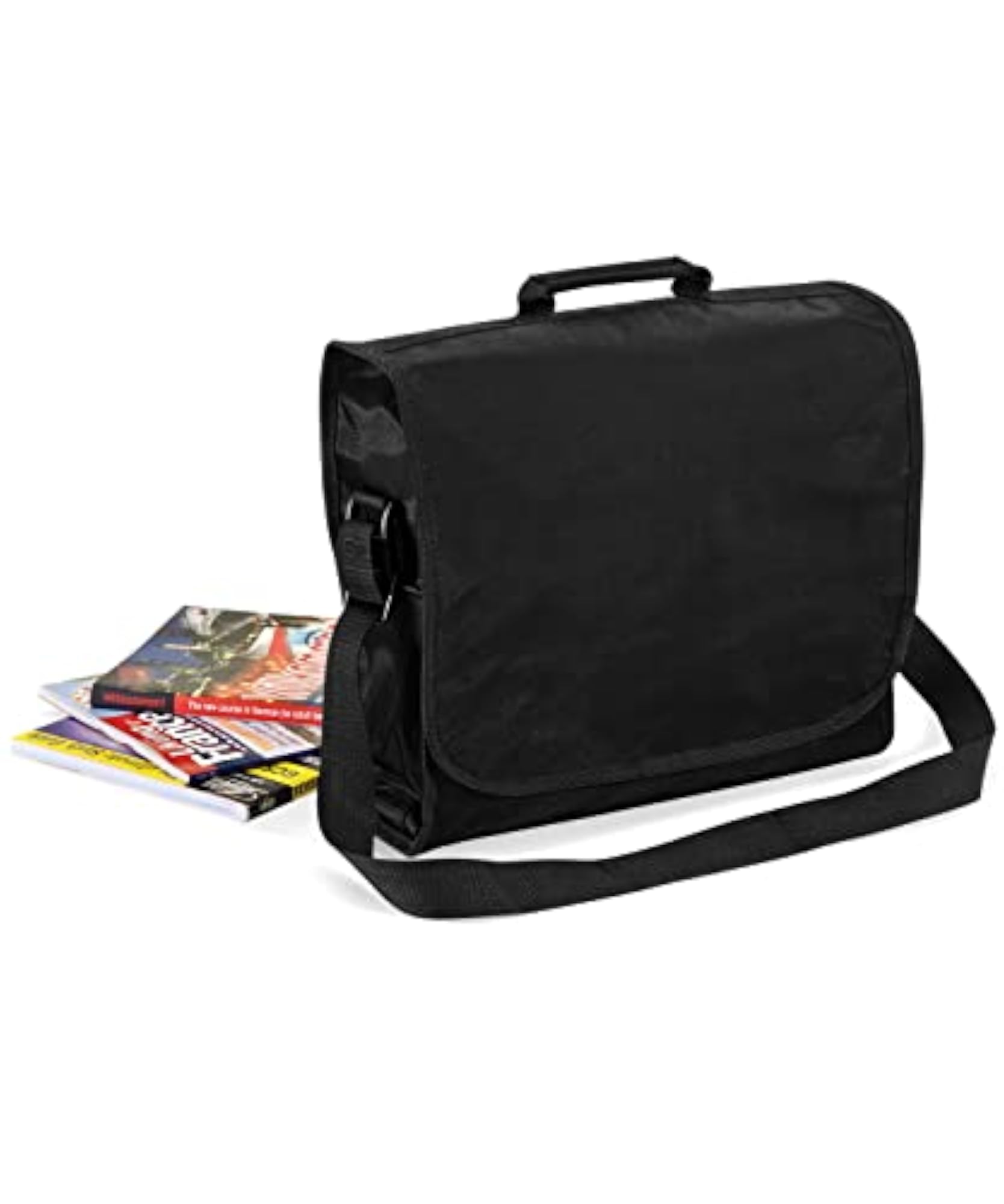 Record Bag - 36 x 32 x 12cm, Black, One Size