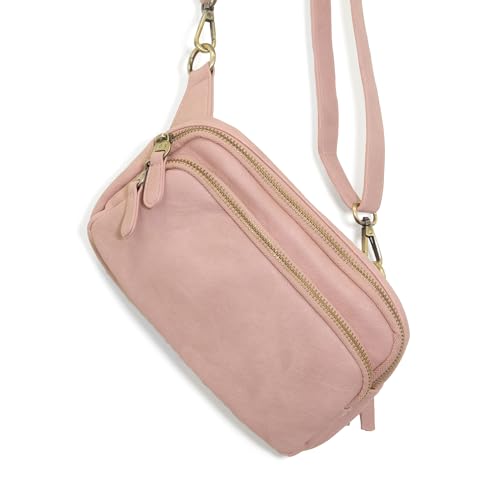 Image of Joy Susan Womens Fashion Purse Kylie Double Zip Sling Belt Bag