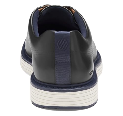 Johnston & Murphy Men's Upton One-Piece Perfed Plain Toe Dress Casual Lace-Up Shoe3