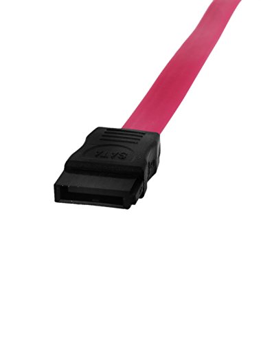 Cable Extensor SATA 7 Pin Macho a Macho 45 cm Negro
