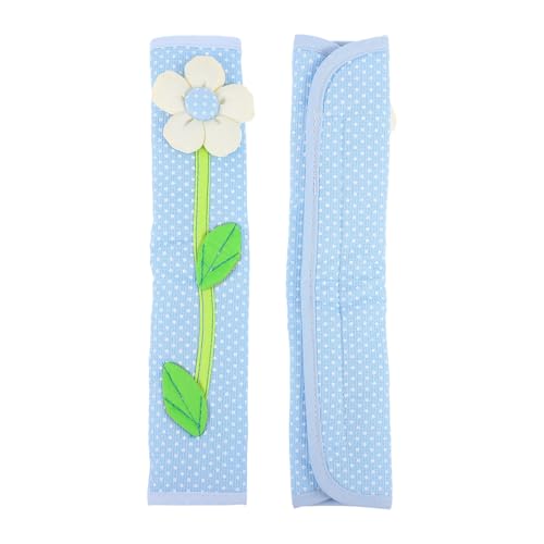 HONITANO 2 piezas Protector de Tirador para Frigorífico y Congelador Fundas de Tela Azul para Manijas de Electrodomésticos de Cocina Resistentes Manchas y Fácil Limpieza
