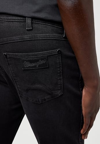 Wrangler - Jeans Herren - Slim Tapered Fit - Larston - Black Fog – Ansicht 5