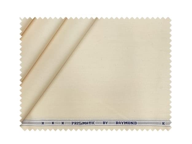 Raymond Prismatic Shirt Fabric (1.7meters, Unstitched) (Beige)-picture-43