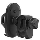 [INSTALLATION FACILE] La conception de la pince autobloquante permet un réglage simple pour s'adapter à différentes tailles de téléphone sans avoir besoin d'outils supplémentaires, garantissant une configuration sans tracas.