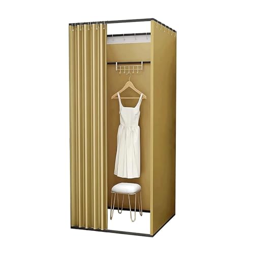 Cabine d'essayage mobile contre manque de place en magasin
