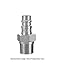 Flexzilla - Flexzilla High Flow Plug 1/4 Body 3/8 Mnpt (A53640FZ-X)