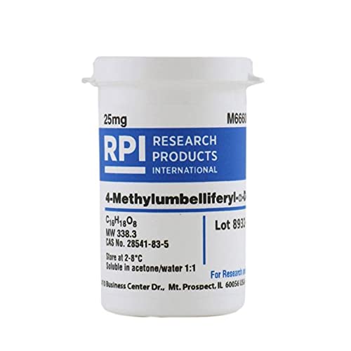 Research Products International 4-Methylumbelliferyl-?-D-mannopyranoside, 25 Milligrams - RPI