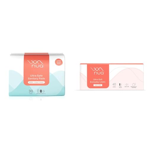 Nua Combo Super Saver (30Xl) + Panty Liners 190Mm Long (40),Pack Of 70