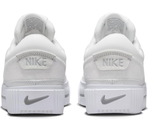 Nike Court Legacy Lift Women's Shoes (FZ2606-100, Summit White/White/Phantom/Light) Size 123