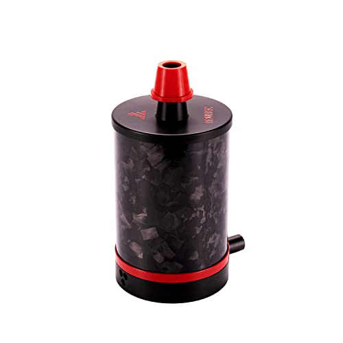 VYRO x Novitec - One Shisha Carbon Wasserpfeife Travel Shisha Black-Red – Bild 3