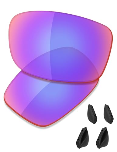 Image of SAUCER Premium Replacement Lenses & Nosepads for Oakley Si Ballistic Shocktube OO9329 Sunglasses
