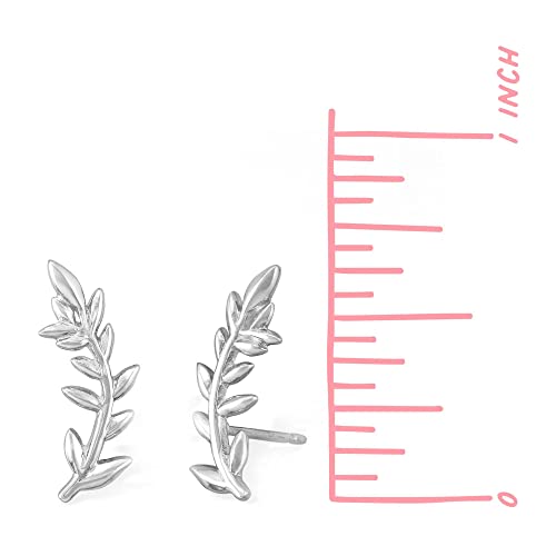 Boma Jewelry Sterling Silver Branch Climber Stud Earrings4