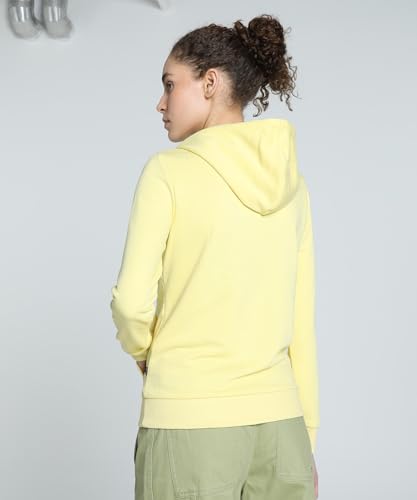 Image of Puma Women Cotton Hooded Neck Sweatshirt