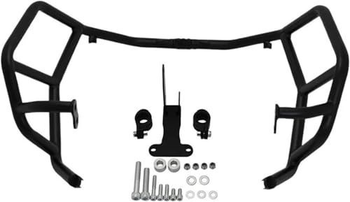Protection moteur Tenere 700 barre autoroute crashbar moto noir