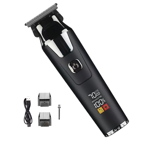 Cortadoras De Pelo Eléctricas Afeitadora Profesional | Cortacésped Silencioso Y Recargable | Herramienta De Corte De Precisión Para Barba, Bigote, Escote, Cuidado Personal, Estados Unidos