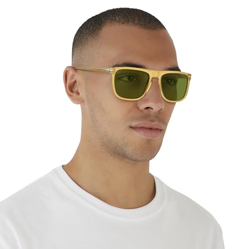 Image of Persol mens Po3336s Aviator Sunglasses