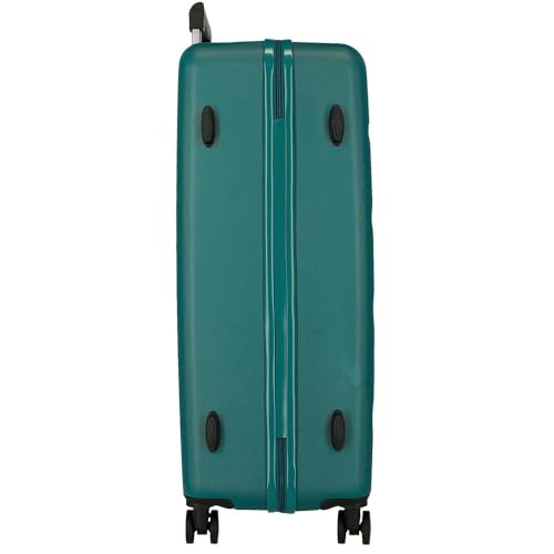 Plain Medium Suitcase, Green, Einheitsgröße4