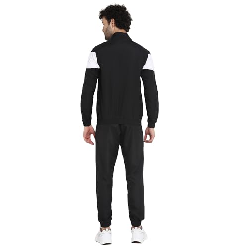 Image of YUUKI MEN MENS NSP CHEV TS 3 Track Suit, BLACK /WHITE, L