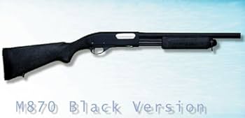 Amazon | ガスショットガン レミントン M870 BV ブラック