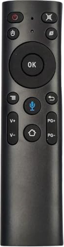 Image of S5 Voice Remote, 2.4G Wireless Infrared Remote Control with 6 Axis Gyroscope and IR Learning, Air Fly Mouse with Voice Input for Original Android TV Box /Android TV /PC /Smart TV