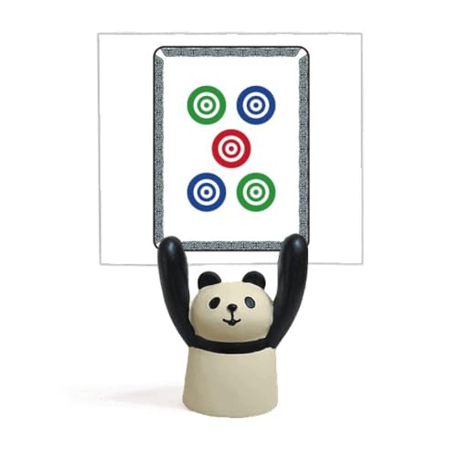 Mahjong porte-mémo panda évite la perte de vos notes importantes sur le bureau
