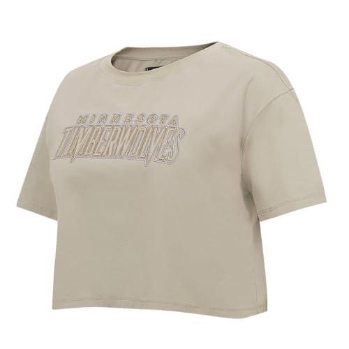 Image of Pro Standard NBA Womens Womens NBA Neutral Cotton Short Sleeve Boxy Tee