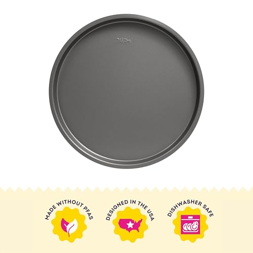 Wilton Silver Non Stick 12 in. Pizza Pan, Cold-Rolled Steel Bakeware, Made without PFAS by Wilton - Used condition - Image 2