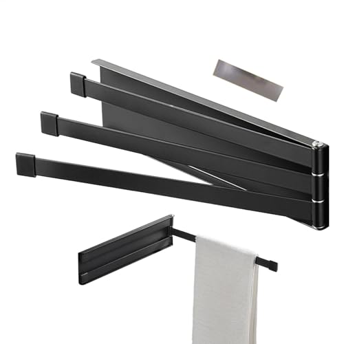 Support suspendu sans perçage étagère de rangement pliable linge