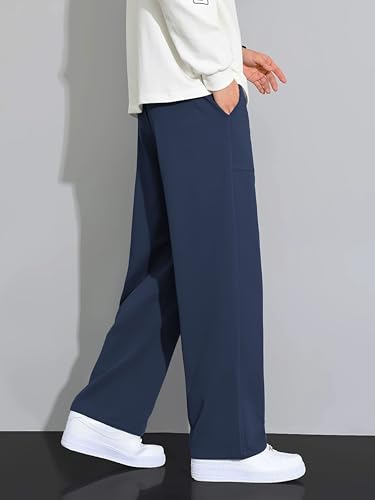 Image of Samfor Mid Rise Stretchable Baggy Track Pants for Men - Premium Polycotton Causal Baggy Fit Jogger