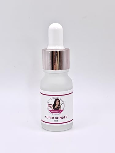 ilashyou_lv Super Lash Bonder for Eyelash Extensions. Glue Accelerator, Lash Sealant, Adhesive Companion, Reducing Glue Fumes and Extending Eyelash Retention Time. 10ml