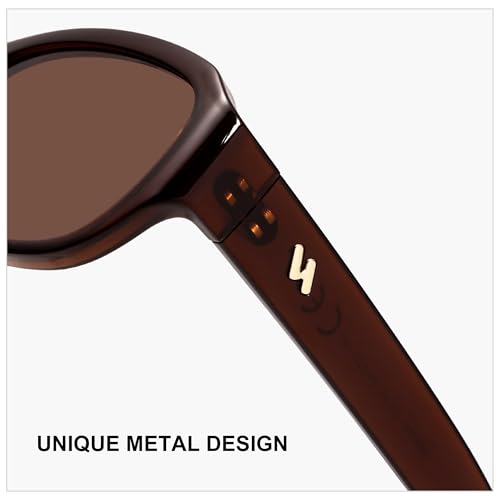 Trendy Retro Rectangle Sunglasses Womens Mens 90s Classic Vintage Sun Glasses AR823414