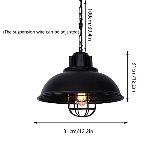 Lustre ajustable macaron métal suspension pour salon - 6