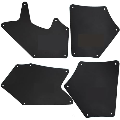 Bavettes garde-boue premium pour Toyota Tundra Sequoia 2007-2020 | Finition noire haute résistance