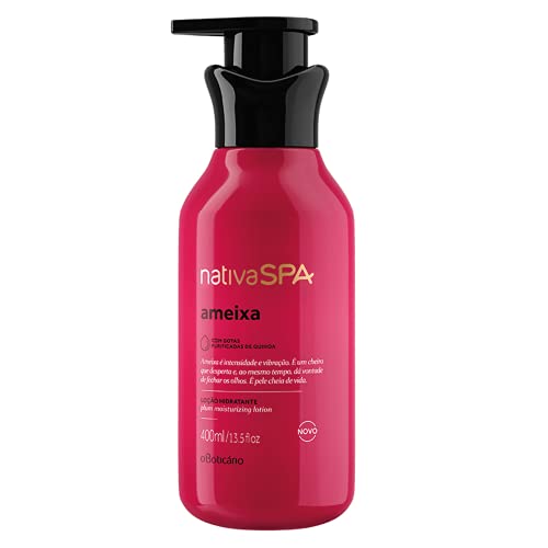 Hidratante Loção Nativa Spa Ameixa Desodorante Corporal 400m