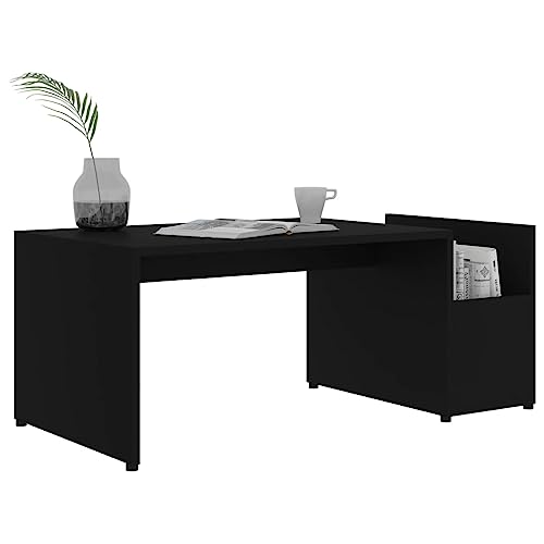 Table de salon moderne noire en bois pour désencombrer votre pièce - 5