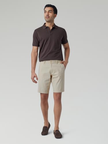 Image of XYXX Men's Element Chino Shorts | Solid Straight Fit | 100% Cotton with Dual Pockets & Plus Sizes