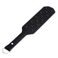SM Leder Paddel mit Nieten Erotik Peitsche Flogger Cosplay Sexspielzeug