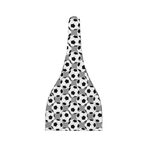 Football (Soccer) Balls Baby Hats 0-6 Months Adjustable Top Knot Stretchy Soft Newborn Hats Baby Boy Girl Beanie Black2