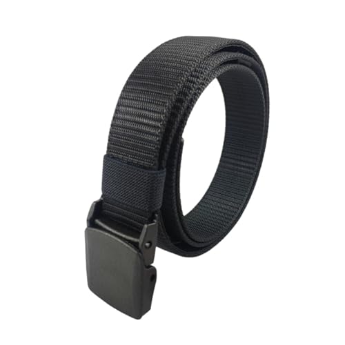 Rexcp Nylon canvas breathable military tactics men's plastic buckle belt,adjustable plastic buckle leisure belt